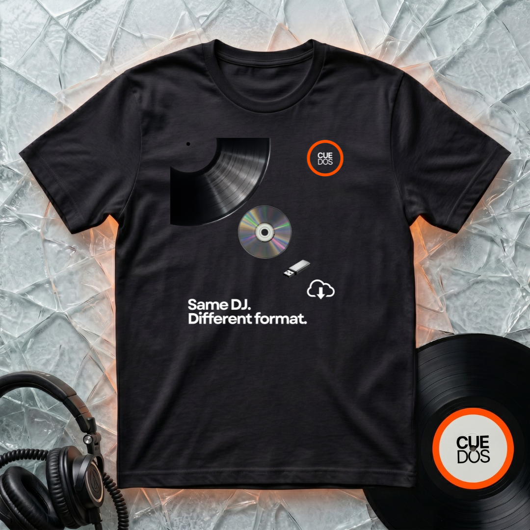 Same DJ. Different format. T-Shirt
