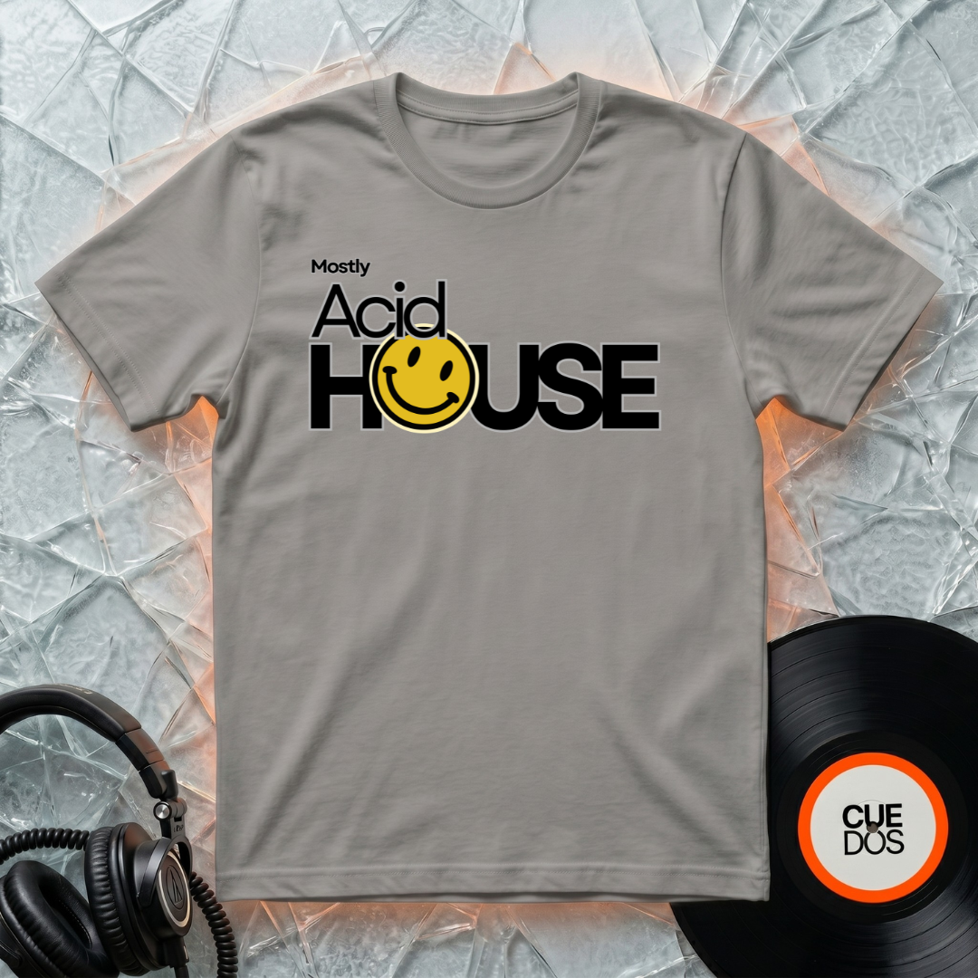 Mostly Acid HOUSE. (Yellow)  T-Shirt