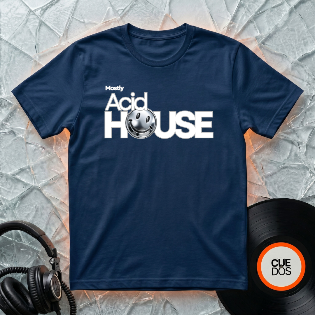 Mostly Acid HOUSE. (Chrome)  T-Shirt