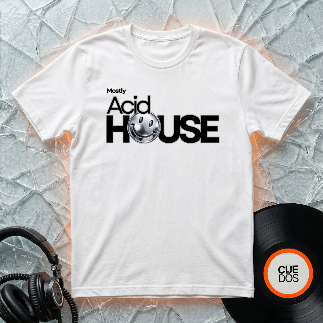 Mostly Acid HOUSE. (Chrome)  T-Shirt