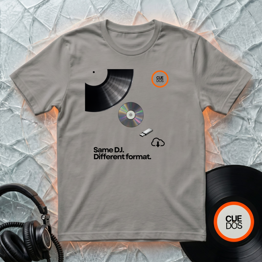 Same DJ. Different format. T-Shirt